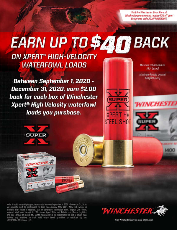 Winchester Xpert  High-Velosity Rebate