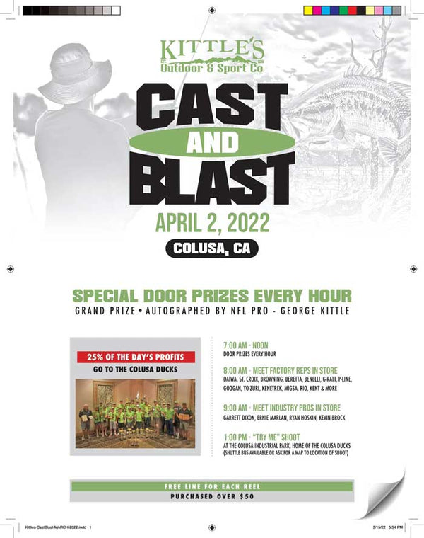 Cast and Blast Event