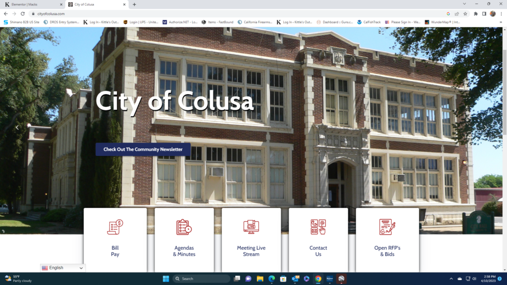 Historic Colusa City Hall