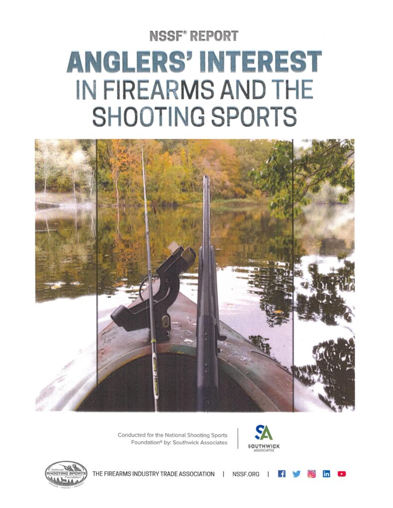 NSSF Anglers’ Interest in Firearms and the Shooting Sports report
