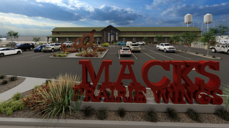 Mack’s Pacific Wings architectural rendering 2